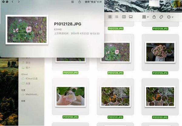 我家相册运行截图
