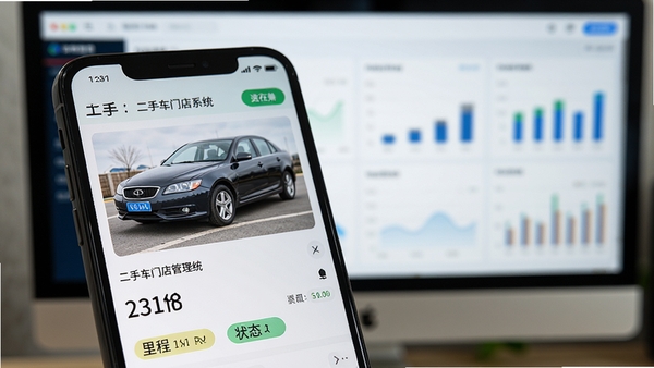 ���ֳ��ŵ�ϵͳAPP�ĳ�������������д����Ļ��չʾһ�����ֽγ�����ϸ��Ϣҳ�棬�������峵����Ƭ���۸���̡�״̬��ǩ������Ϊģ���ĵ�����Ļ��ʾ����ͼ�����������ֻ������ĸ�Ч�뾫׼