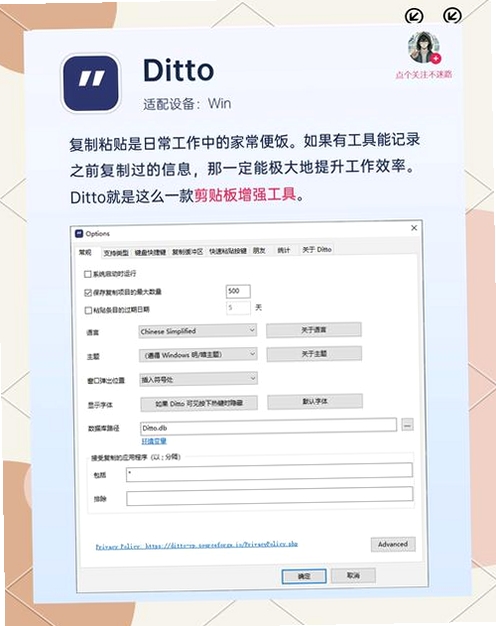 Ditto运行截图