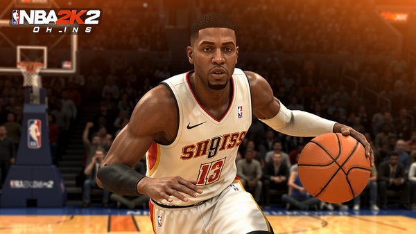 NBA2K Online2��Ϸ�������ͼ��չʾ�������Աģ�����ӰЧ��������Ϊ������ϯ�����򳡹ݣ����������ǳ���ͻ�Ƶ�������д������ɫ��ƫů��ǿ��������Χ