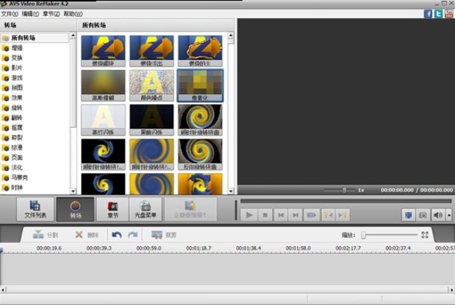 AVS Video ReMaker ���������湦�ܲ��ֽ�ͼ