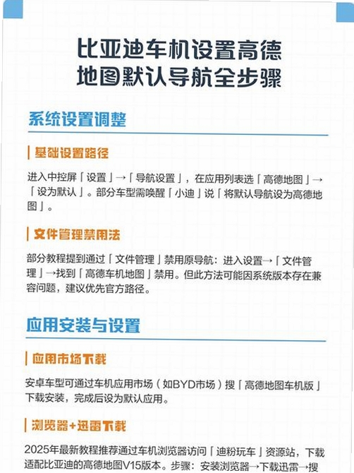 高精导航地图 使用教程 导航设置