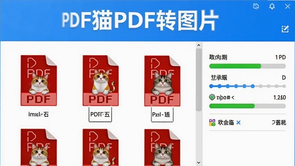 PDFèPDFתͼƬ����ת������ʾ��ͼ��������ʾ���PDF�ļ�ͬʱ���룬�Ҳ��н�������ת��״̬��ǣ�����������������ͻ����������