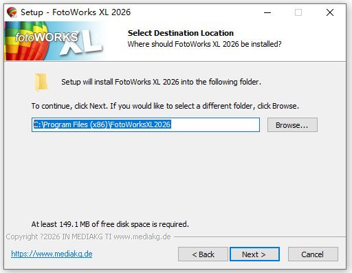 FotoWorks XL 2026中文激活版运行截图