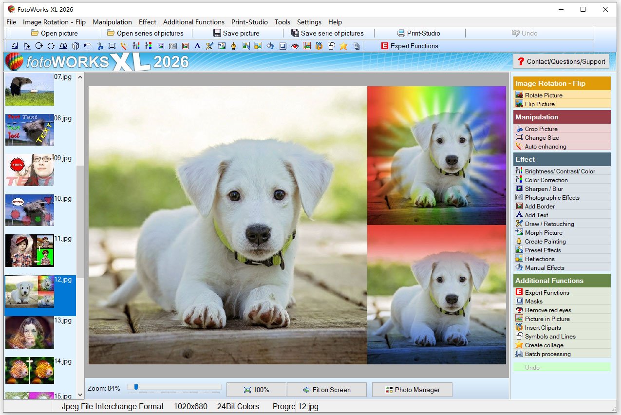 FotoWorks XL 2026中文激活版运行截图