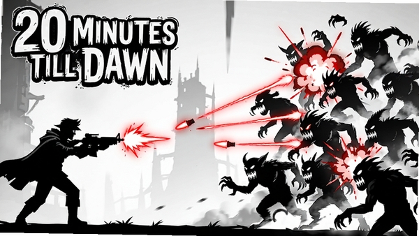 20 Minutes Till Dawn��Ϸս���������ڰ׼�Ӱ��������ڻ�������������Ļ�Ҳ��Ǵ�����̬����Ĺ���ӿ�����ӵ��켣�뱬ը��Ч�ʺ�ɫ�����������������ŸУ���Ϸ����20 Minutes Till Dawn������������������Ͻ�