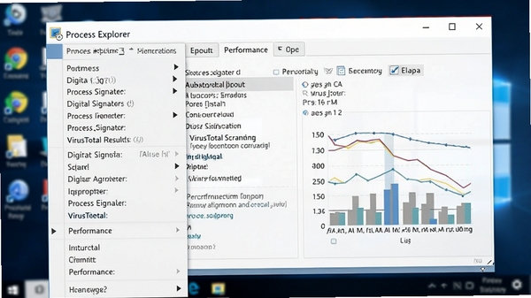 Process Explorer �Ҽ��˵���ʾ�������ԣ���������ǩ����VirusTotalɨ����������ͼ����ѡ������沼�����࣬��Ϣ�ḻ������Ϊģ����ϵͳ����