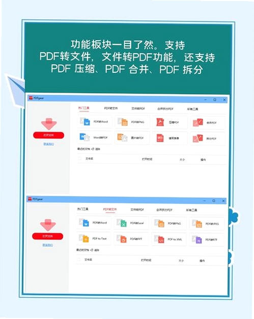 PDF转换编辑器运行截图