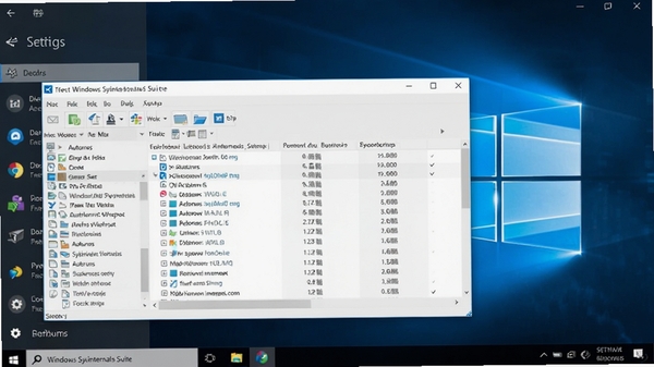 Windows Sysinternals Suite �� Autoruns ���߽��棬չʾ���п����������б�������ΪWindows���ý��棬ͼ�������׶�