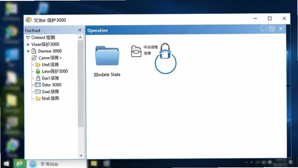 �ļ��б���3000�������ͼ�����ü�������Windows�������������๦�ܵ��������Ҳ������չʾ�ļ��м���״̬������ɫ��������Ϊ��������Ϊģ���ĵ������滷��