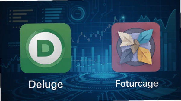 Deluge�������ܶԱ�ʾ��ͼ�����Ϊ�ڴ�ռ�õ͵�Delugeͼ�꣬�Ҳ�Ϊ��������ͼ�꣬����Ϊ��ɫ�Ƽ�������ͼ����ͻ��������Ч���ص�