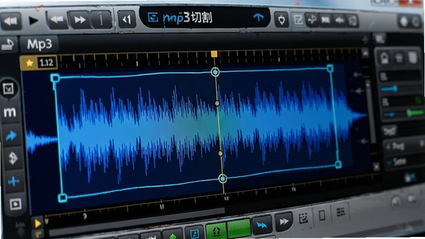 Mp3�и��ʦ���α༭������д��չʾ��ɫ����ͼ�ϵ�ѡ����Ǻ��и�㣬����ϸ�ڷḻ��ɫ�ʶԱ�����