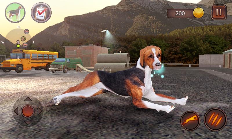 ��Ȯ��ģ��Hound Dog Simulator ��Ϸ���ؽ�����Ұ�����Գ���