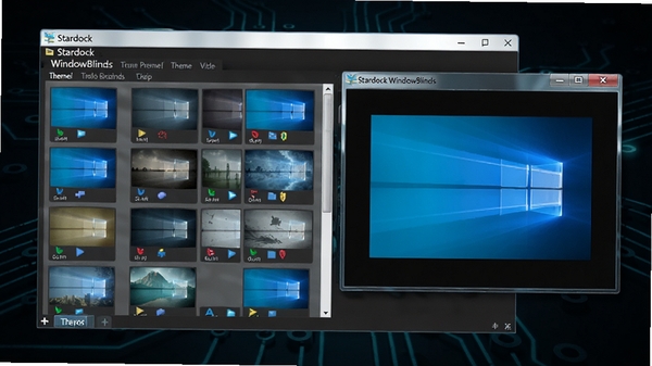 Stardock WindowBlinds ����������Ԥ��ͼ��չʾ��������Ԥ�����ڣ�����Ϊ��ɫ�Ƽ��У��������������ɼ����������ִ���࣬������Ⱦ