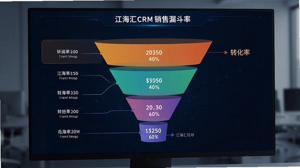 ������CRM����©��ͼ����չʾ��ͬ�׶εĿͻ�������ת���ʣ�ɫ�ʽ��䣬��������������Ϊ��ɫϵ��ͻ�����ݷ�����Ч��