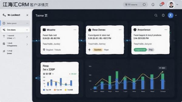 ������CRM�ͻ�����ҳʱ������ͼ�������绰��¼������ժҪ���������ѿ�Ƭ���������࣬���ݿ��ӻ�ͼ����׺