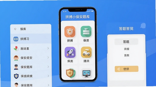 ƴ��С�������Ӧ���������ͼ��չʾ����б������ҳ�棬����Ϊ������ɫ���䣬��������ͻ���ֻ���Ļ����Ļ����ʾ��ƴ��С������⡱������������ϰͼ�꣬����ƽ����ɫ�����죬���Ͻ���ѧϰ��Ӧ������