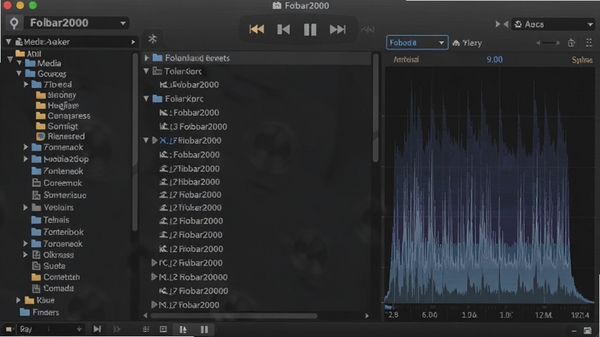 Foobar2000 �������ͼ��չ�ּ�����ɫ�����б����֣����Ϊý���Ŀ¼�����Ҳನ��Ƶ����ʾ������Ϊ���ɫ�����ʸУ�ͻ��רҵ��Ƶ�������ķ�Χ