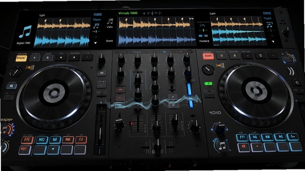 �ȷ�1000ģ��������Virtual DJ��˫����ϸ�ڣ�ת�̴���������������⣬����ͬ����ʾ��������ɫ�ʸУ������ɶ���Ч����дʵ���