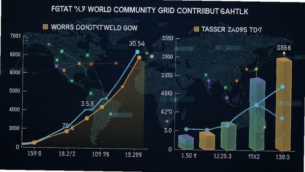 World Community Grid����ͳ��ͼ����չʾ�������������������������Ϊ����ͼ��