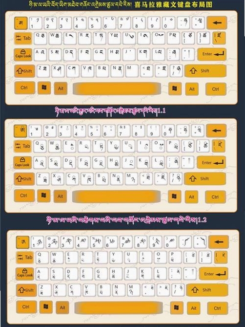 喜马拉雅藏文输入法运行截图
