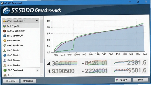 AS SSD Benchmark�������ͼ�����Ϊ������Ŀ�б����Ҳ�Ϊʵʱ�ٶ�������÷�չʾ��������רҵ������Ϊ����ɫ����ͻ����������AS SSD Benchmark����