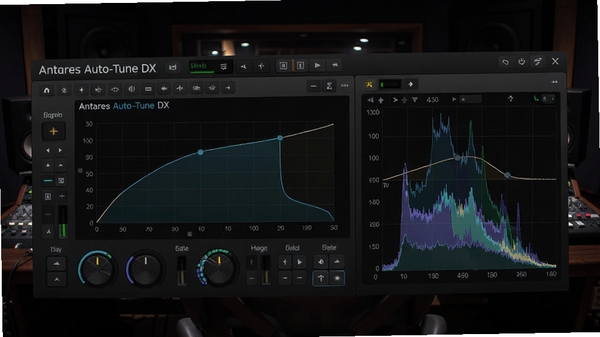 Antares Auto-Tune DX ��Ƶ������������Ԥ��ͼ����ʾ������塢������������ͼ��Ƶ�׷������򣬱���Ϊרҵ¼���ﻷ��������ɫ����ɫ�Ҹ��пƼ���