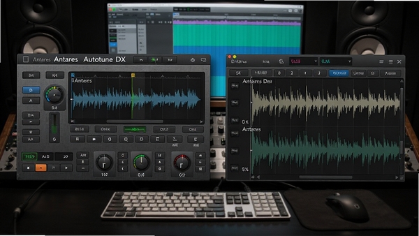 Antares Autotune DX��Ƶ������������Ԥ��ͼ��չʾ����������벨�α༭���ڣ�����Ϊרҵ������������̨��������רҵ�Ҹ��пƼ���