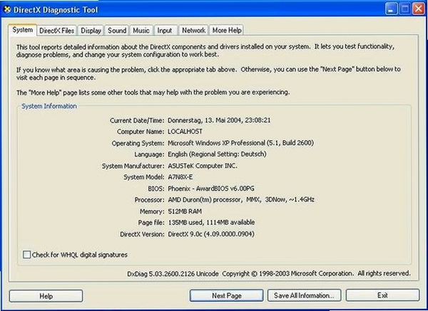 MicrosoftDirectX9.0C���н�ͼ