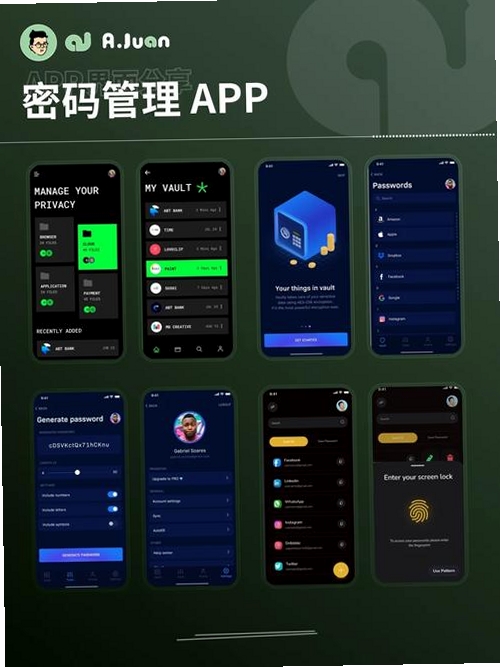 蓝密码助手运行截图
