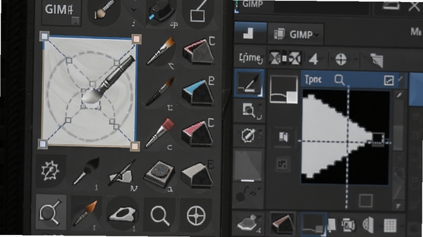 GIMP������������д����ʾѡ�������ʡ�ͼ�µȶ��ֹ���ͼ�����У��Ա���ͼ���ɰ�༭���棬ɫ��רҵ��ϸ�ڷḻ�����������Ĺ��ܶ�����