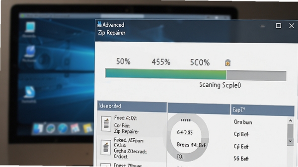 Advanced Zip Repairer�������ڽ������ɨ��Ľ�����д����������ʾɨ��ٷֱȣ��·��г���ʶ������ļ���Ϣ������Ϊģ���ĵ�����Ļ��ͻ���޸����̵ĿƼ�����ɿ���