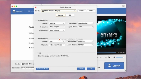AimersoftMPEGConverter运行截图