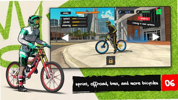 BicycleRacing运行截图