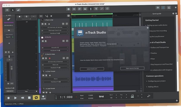 AudioStreamInputOutput运行截图