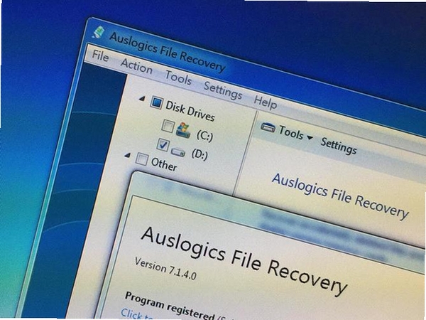 AuslogicsFileRecovery运行截图