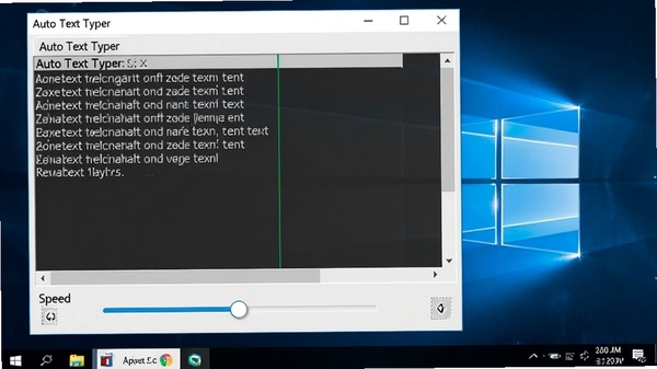 Auto Text Typer�����������ͼ��չʾ�����ı��༭�����ٶȵ��ڻ��飬����Ϊ�ɾ���Windows���滷������������������ͻ��������������