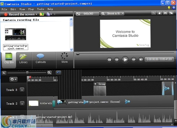 CamStudio运行截图