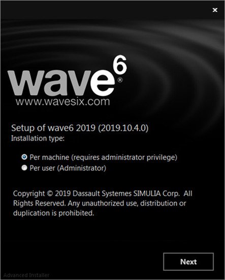 DS SIMULIA Wave 6中文解锁版运行截图