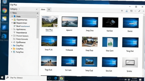 Clip Plus�������ܽ�ͼ��չʾͼƬ���ļ���ʷ��¼����������棬���Ϊ�����б����Ҳ�Ϊ����ͼԤ�����񣬱���Ϊģ������Windows���棬������Ƽ�࣬ɫ������
