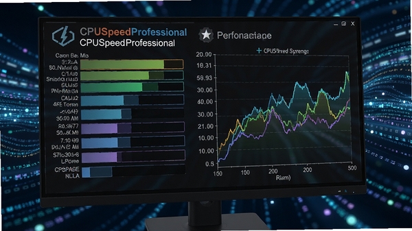 CPUSpeedProfessional��׼�������л��棬��Ļ��ʾ���̼߳����������ʵʱƵ������ͼ������Ϊ���������ݹ�Ч��ǿ�����ܷ�������������