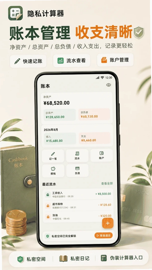 隐藏计算器Cyber应用隐藏运行截图