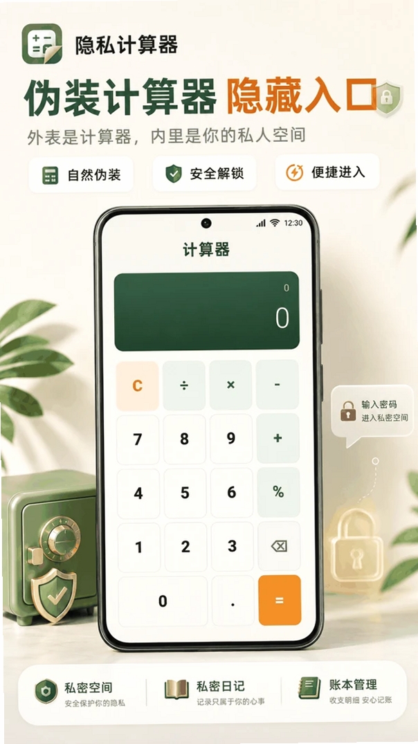 隐藏计算器Cyber应用隐藏运行截图