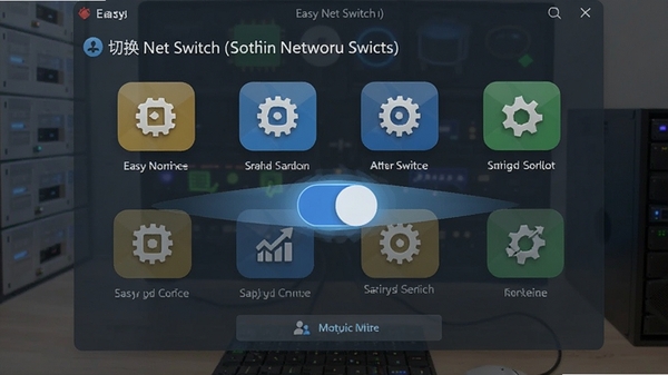 Easy Net Switchһ���л��������õĲ������棬��ʾ�������ͼ����л�����