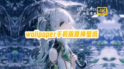 壁纸引擎原神资源包下载_wallpaper手机版原神壁纸文件下载_只有5包辣条了原神麻匪壁纸