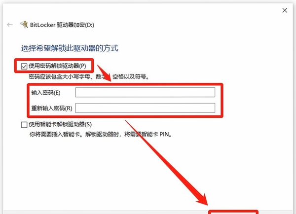 磁盘加锁专家运行截图