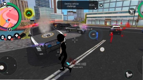 Stickman Rope Hero���н�ͼ