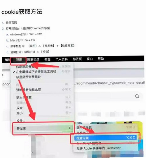 cookie viewer 使用教程