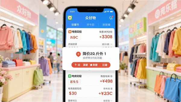 �ں���APP�ȼ۹��ܽ��棬�ֻ���Ļ��ʾ�������ƽ̨�۸�Աȣ��н������ѵ���������Ϊ�����Ĺ��ﳡ����ɫ�ʻ��ã�������Ϣֱ�ۣ�����ִ�