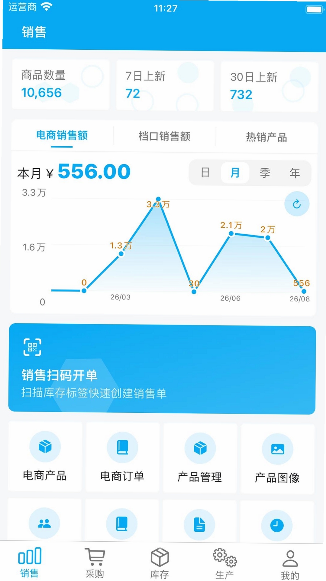 梧桐树智云运行截图